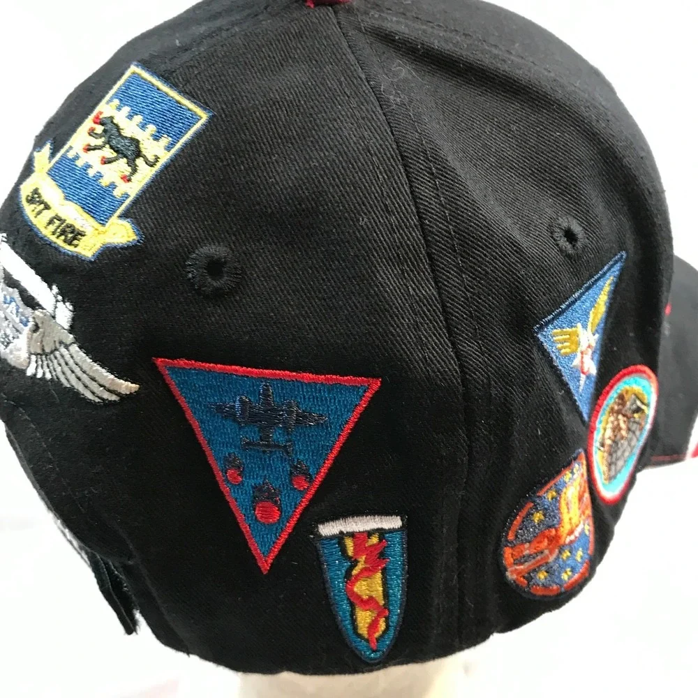 CAF Red Tail Squadron Tuskegee Airmen‎ Tribute Air Force With Patches Hat Cap